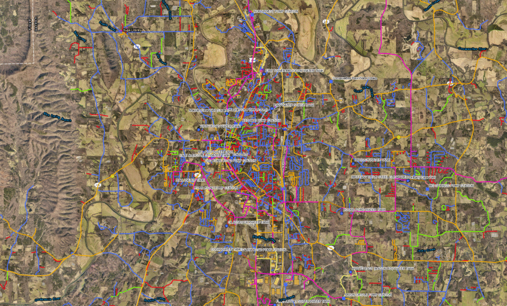 Calhoun Utilities GIS
